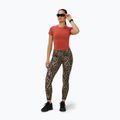 Dámske tréningové legíny Sweaty Betty Power Piping Workout 7/8 brown ink leopard print 2
