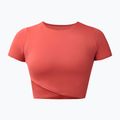 Dámske tričko na jogu Sweaty Betty All Day Wrap terrazzo red 6