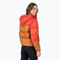 Marmot dámska páperová bunda Guides Down Hoody hnedá a červená 79300 3