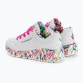 Detské tenisky SKECHERS Uno Lite Lovely Luv white/multi 3