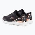 Dámska tréningová obuv SKECHERS Skech-Air Dynamight The Halcyon black/rose gold 3