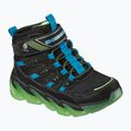 Detská obuv SKECHERS Mega-Surge Flash Breeze black/blue/lime 8