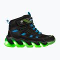 Detská obuv SKECHERS Mega-Surge Flash Breeze black/blue/lime 9