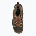 Pánske trekové topánky KEEN Circadia Mid Wp green-brown 1026766 6