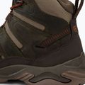 Pánske trekové topánky KEEN Circadia Mid Wp green-brown 1026766 10