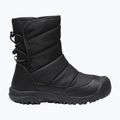 Detské trekové topánky KEEN Puffrider WP black/steel grey 8