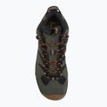 Pánske turistické topánky KEEN Headout Mid Waterproof black olive/fossil orange 5