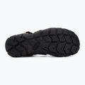 Juniorské sandále KEEN Seacamp II CNX dark olive/gold flame 4