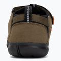 Juniorské sandále KEEN Seacamp II CNX dark olive/gold flame 6