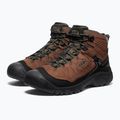 Pánske trekové topánky KEEN Targhee IV Mid Wp wide bison /brindle 9