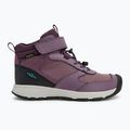 Detské turistické topánky KEEN Skua Mid WP JR black plum/plum perfect 2