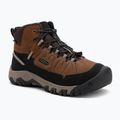 Detské trekingové topánky KEEN Targhee IV Mid Waterproof bison/brindle