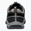 Detské trekové  topánky KEEN Targhee IV Low vodotesné black/steel grey 5