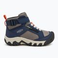 Detské turistické topánky KEEN Targhee Boundless naval academy/steel grey 2