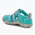 Detské sandále KEEN Seacamp II CNX aqua/giggle pink 3