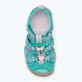 Detské sandále KEEN Seacamp II CNX aqua/giggle pink 5