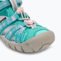 Detské sandále KEEN Seacamp II CNX aqua/giggle pink 7