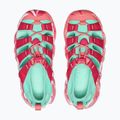 Detské sandále KEEN Hyperport H2 raspberry/pool blue 5