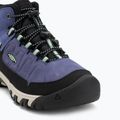 Detské turistické topánky KEEN Targhee IV Mid Waterproof skipper blue/hemlock 7