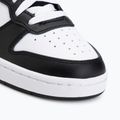 Topánky  Nike Court Borough Mid 2 white/white/black/university red 7