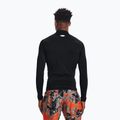 Pánske tričko longsleeve Under Armour Mock UA Armour black/white 3