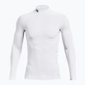 Pánske tričko longsleeve Under Armour Comp Mock UA Armour white/black 5