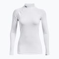 Dámske tréningové tričko s dlhým rukávom Under Armour Authentics CG Mockneck white/black 7