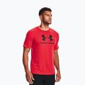 Under Armour UA Sportstyle Logo SS pánske tréningové tričko červená 1329590 3