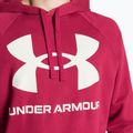 Under Armour pánska tréningová mikina Rival Fleece Big Logo HD červená a biela 1357093-664 3