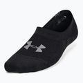 Dámske tréningové ponožky Under Armour Breathe Lite Ultra Low 3P black/black/pitch gray 2