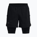 Under Armour Launch SW 5'' 2N1 pánske bežecké šortky black 1372631