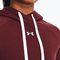 Dámska mikina Under Armour Rival Fleece Hb Hoodie bordová 1356317 4