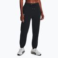 Dámske tréningové nohavice Under Armour Essential Fleece Joggers black/white