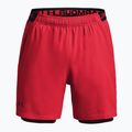 Under Armour pánske tréningové šortky 2 v 1 UA Vanish Woven Sts červená 1373764