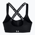 Under Armour Infinity High Bra Fitness podprsenka na zips čierna 1373860 2