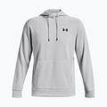 Pánska tréningová mikina Under Armour Armour Fleece Hoodie šedá 1373353-014