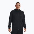 Pánska mikina Under Armour Fleece FZ Hoodie black/black