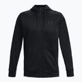Pánska mikina Under Armour Fleece FZ Hoodie black/black 5