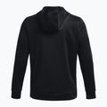 Pánska mikina Under Armour Fleece FZ Hoodie black/black 6