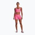 Under Armour Armour Mid Rise dámske tréningové šortky ružové 1360925 2