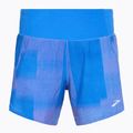 Dámske bežecké šortky Brooks Chaser 5" blue altitude print