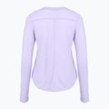Dámske bežecké tričko Brooks Distance Graphic LS heather violet dash/stripe 2