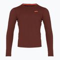 Pánske tričko longsleave Brooks Atmosphere run raisin