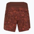 Dámske bežecké šortky Brooks Chaser 5" run raisin glitch print 2
