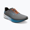 Brooks Hyperion pánska bežecká obuv grey/atomic blue/scarlet 11