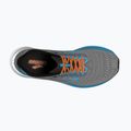 Brooks Hyperion pánska bežecká obuv grey/atomic blue/scarlet 15