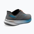 Brooks Hyperion pánska bežecká obuv grey/atomic blue/scarlet 16