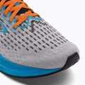 Brooks Hyperion pánska bežecká obuv grey/atomic blue/scarlet 7