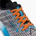 Brooks Hyperion pánska bežecká obuv grey/atomic blue/scarlet 8
