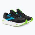Pánska bežecká obuv Brooks Ghost Max black/atomic blue/jasmine 5